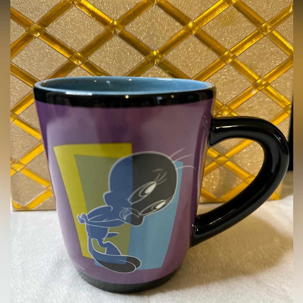 Vtg 1999 Tweety Bird Looney Tunes Classic Collection Coffee Mug EUC